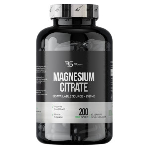 Basic Supplements Magnezijum Citrat Pro  2520mg (378mg)  200 kapsula