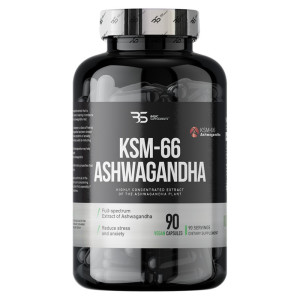 Basic Supplements Ašvaganda KSM-66 500mg 90 kapsula