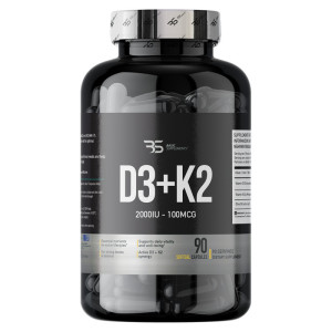 Basic Supplements Vitamin D3 + K2 (MK7) Pro 90 softgel kapsula